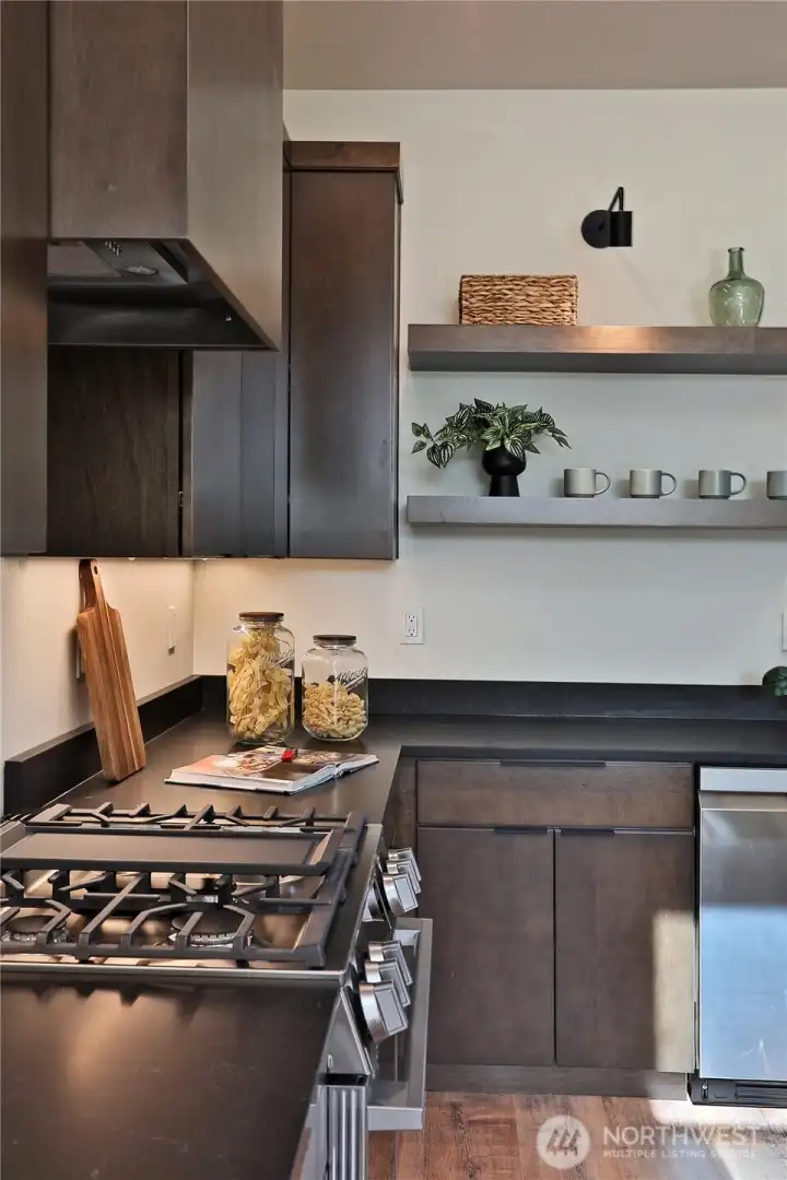 Sleek design and thoughtful lighting details.