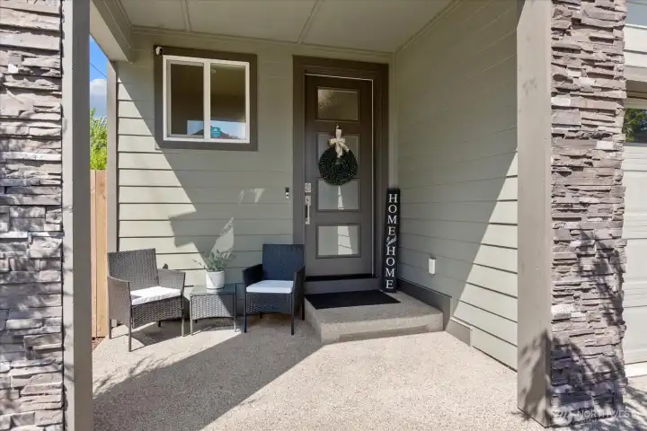 Covered Entry Porch