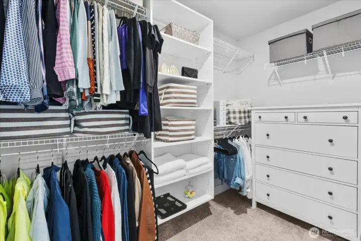 Primary Walk In Closet