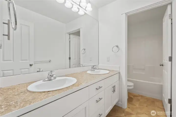 Double Vanity Bathroom