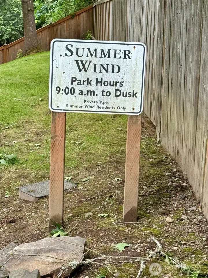 Community park and play area is just a block away from the house. Community park and play area is just a block away from the house.