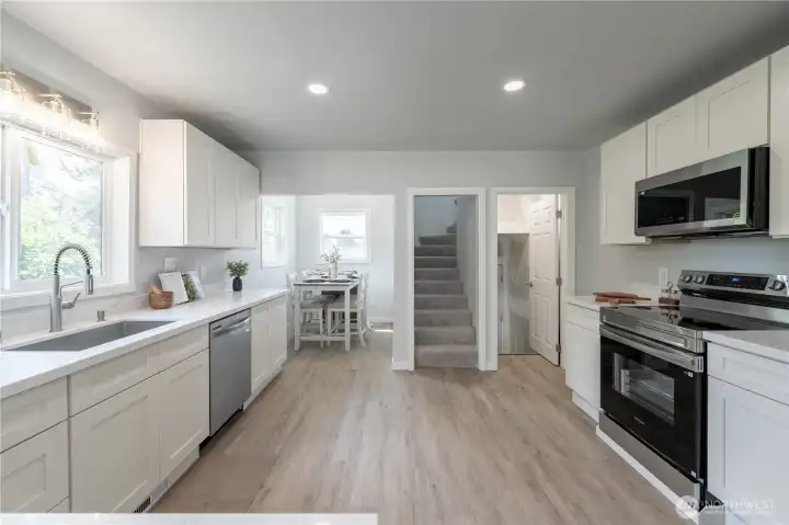 Large open kitchen Large open kitchen
