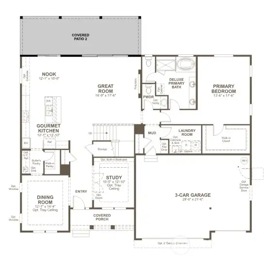 First floor layout