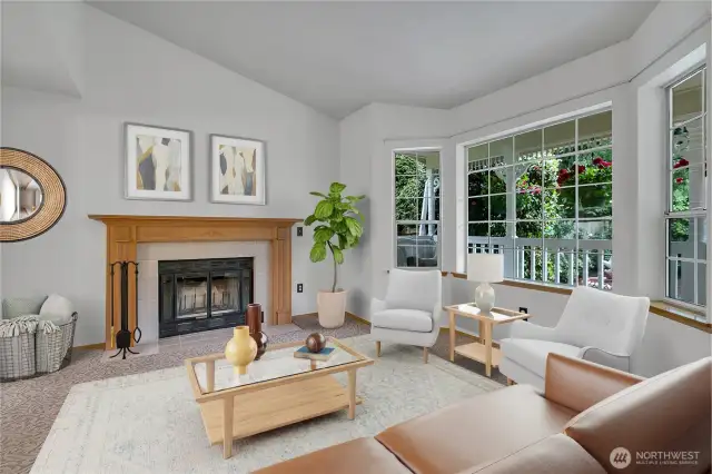 Formal Living Area - Virtually Staged