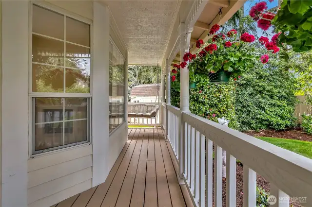 Covered Front Porch