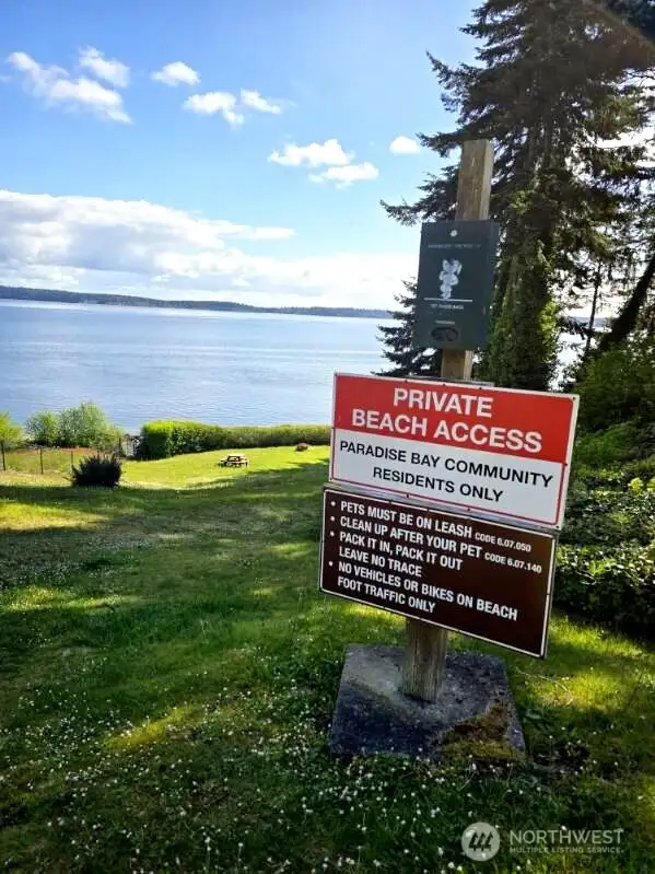 Private Community Boat Launch + Beach access.