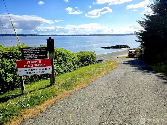 Private Community Boat Launch + Beach access.