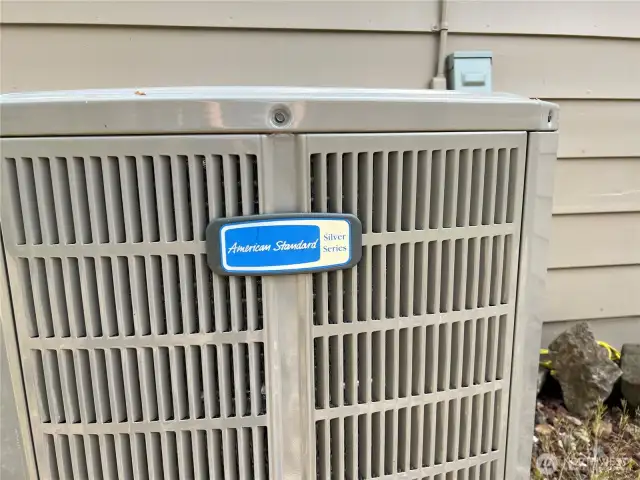 The heat pump keeps you affordably comfortable year round.