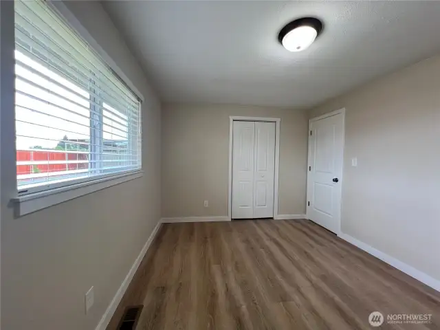 Spacious bedroom number 2 is across the hall from the Primary bedroom.