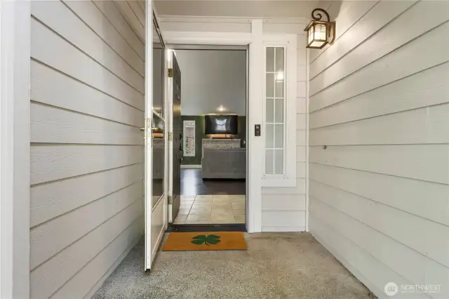 Covered entryway