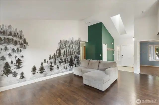 Open floorplan for entertaining