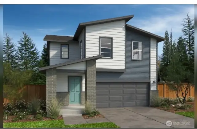 Depiction of home. Image may vary from actual home.