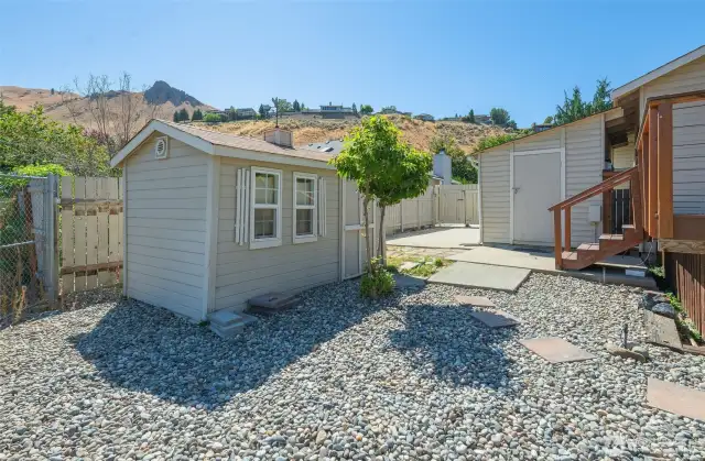 Garden Sheds & additional RV parking