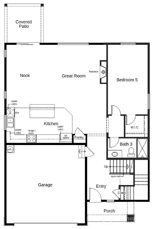 Homesite 10 First Floor