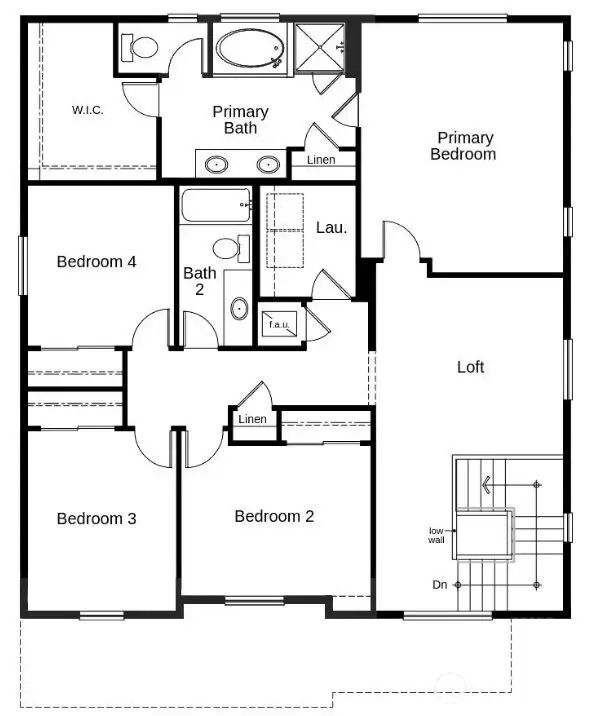Homesite 10 Second Floor