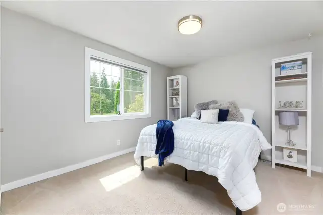 Large bedroom #1 w/ walk-in closet~