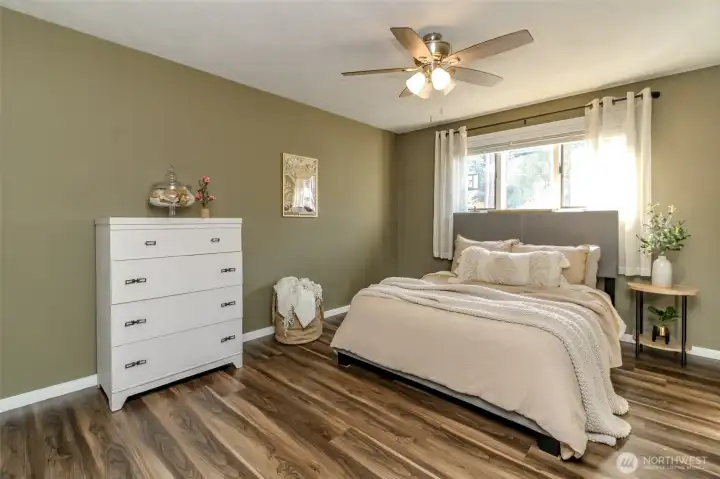Second bedroom upstairs.