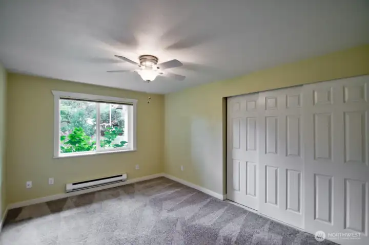 Bedroom#2 with oversized closet.