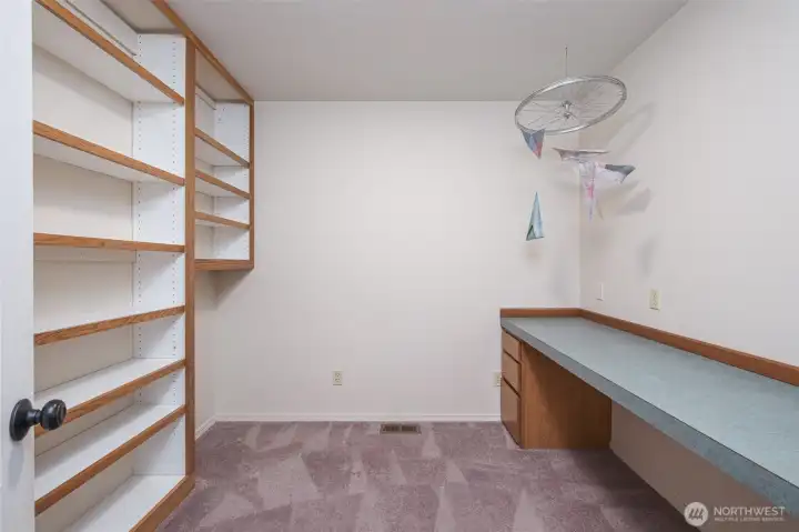 Upstairs Study/work space