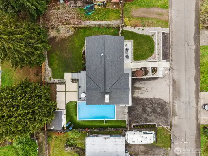 Overhead view of your amazing new home - so many features and upgrades, and so many spaces to gather, celebrate special moments and make memories - it's ready and waiting for YOU!