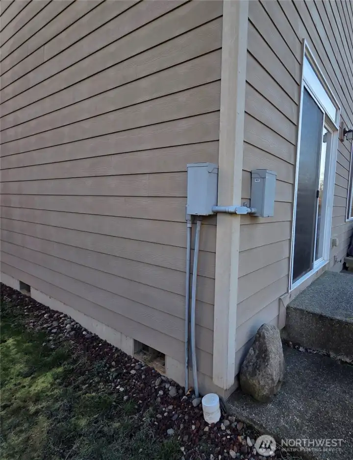 Wired for Hot Tub or Potential RV parking