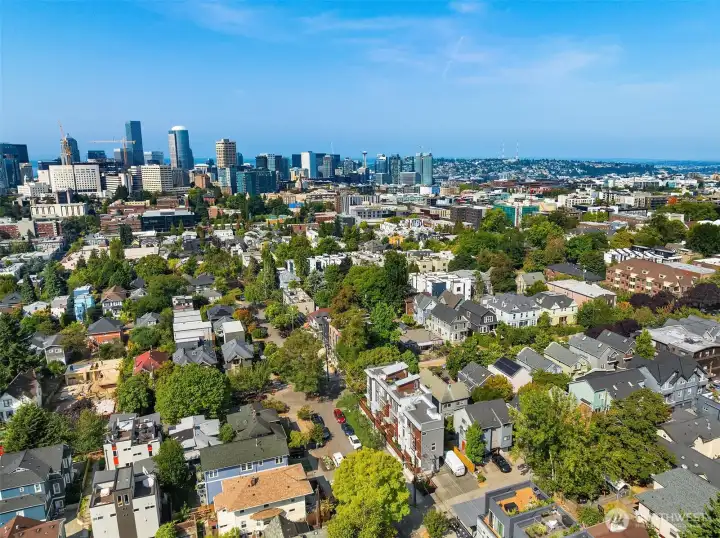 Seattle living at its finest—walkable, connected, and surrounded by everything that makes the city hum.