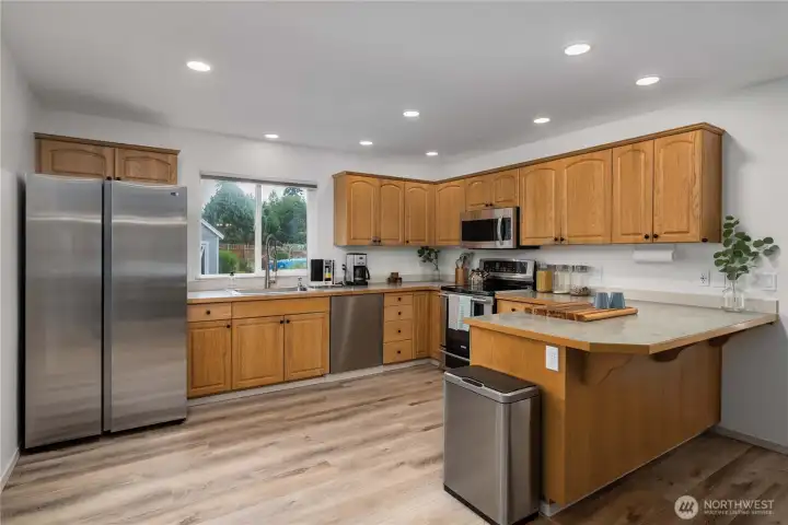Plenty of counter space