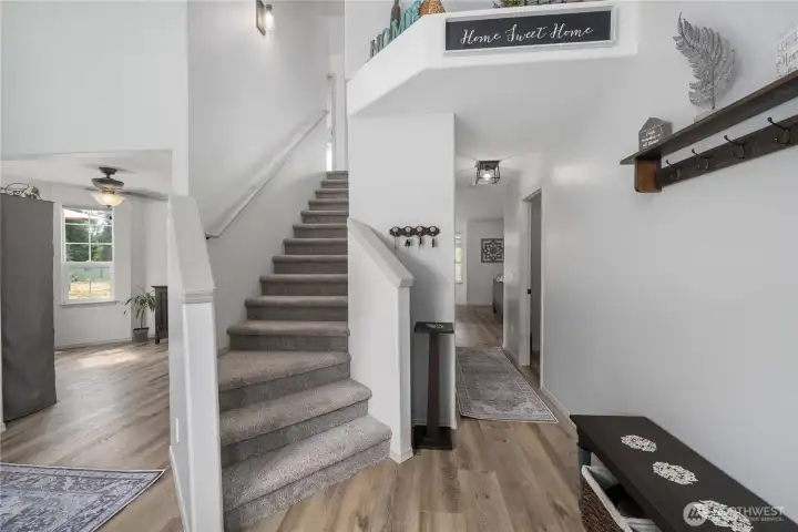 Welcoming entry way