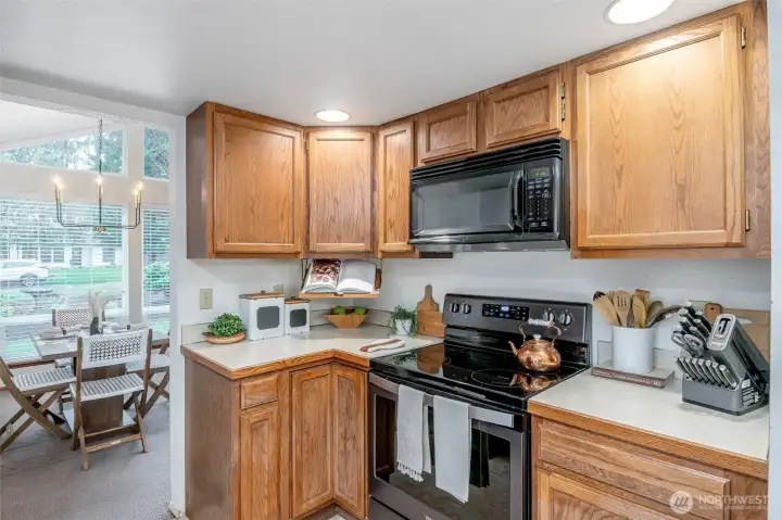 Spy that under cabinet cookbook holder!