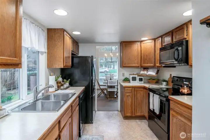 Newer kitchen appliances