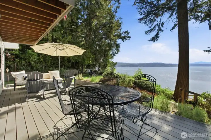 Sensational Sound Views right from your private deck off Great Room