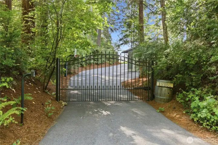Welcome - Your private gated entry