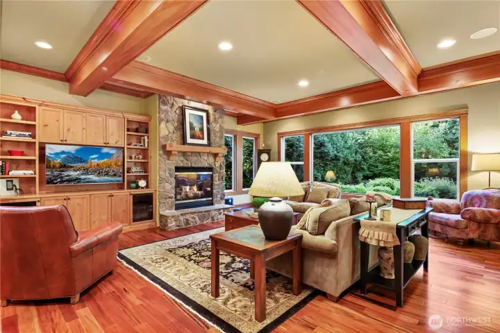 Luxury craftsman finishes with attention to detail.