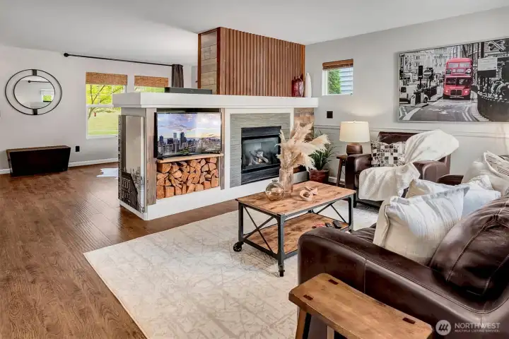 Lovely open floor plan with luxury vinyl wide plank flooring throughout Lovely open floor plan with luxury vinyl wide plank flooring throughout