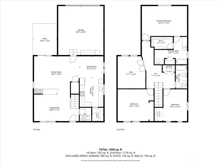 1st and 2nd floor plans 1st and 2nd floor plans