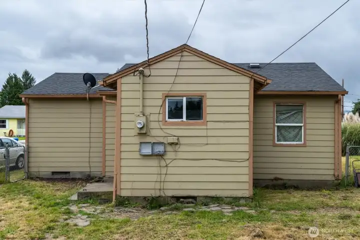 Back of home