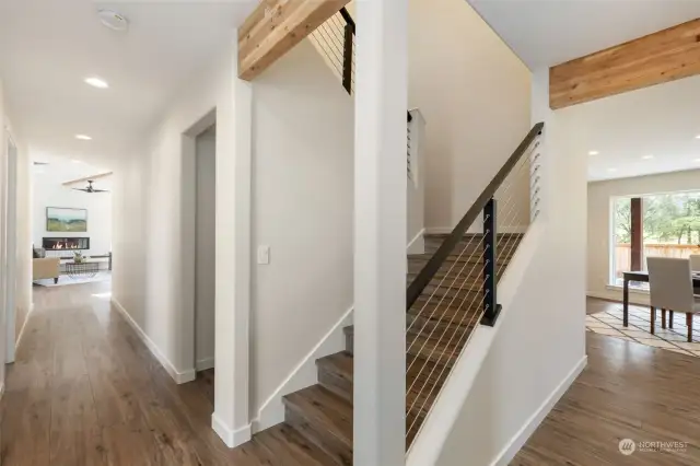 Stairs Up to 2nd Floor