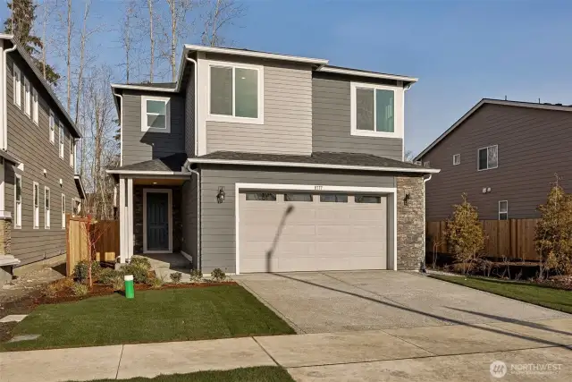 Contemporary Exterior with Large Covered porch