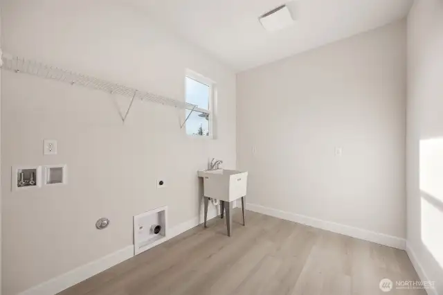 Upstairs Utility room