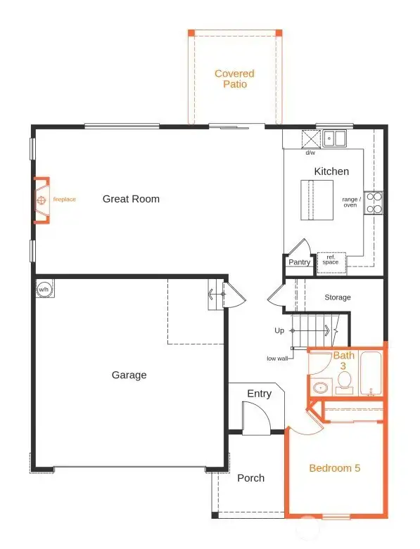 Floor Plan Level 1