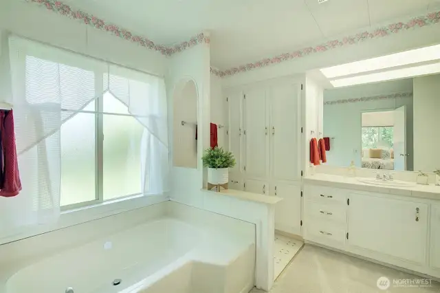 Primary bath tub