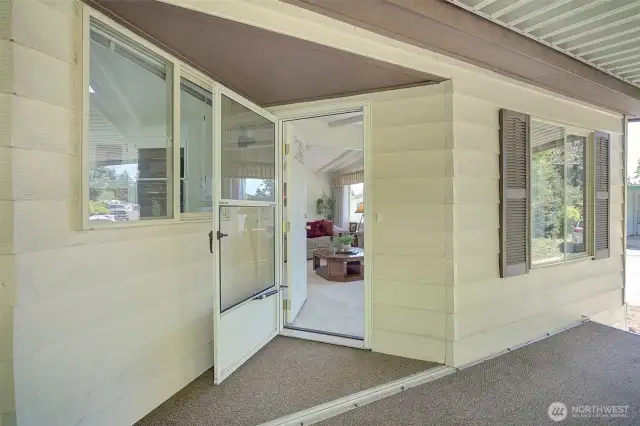 Formal entry