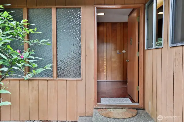 Front door...welcome home!