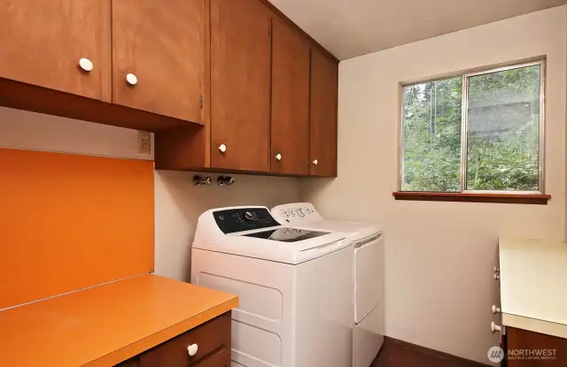 Laundry room is on the main floor