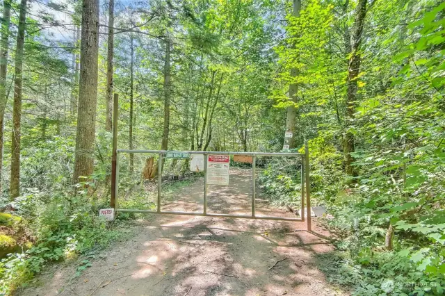 Front gate