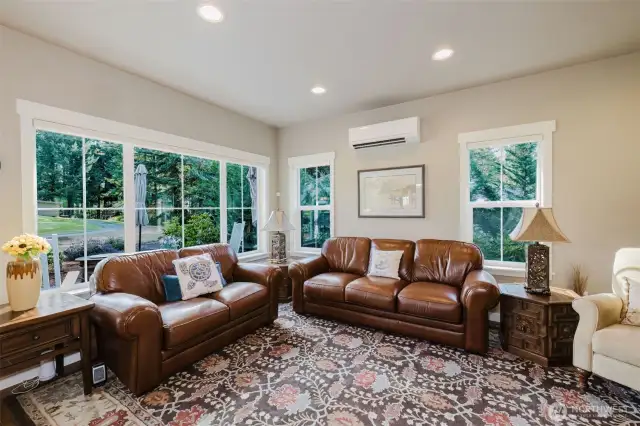 Great room with view to outside