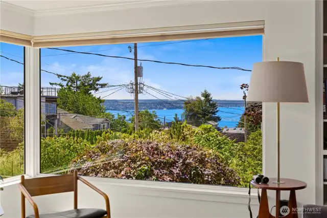 Stunning views of the Puget Sound, Vashon Island and the Olympic Mountains. The sunsets are spectacular!