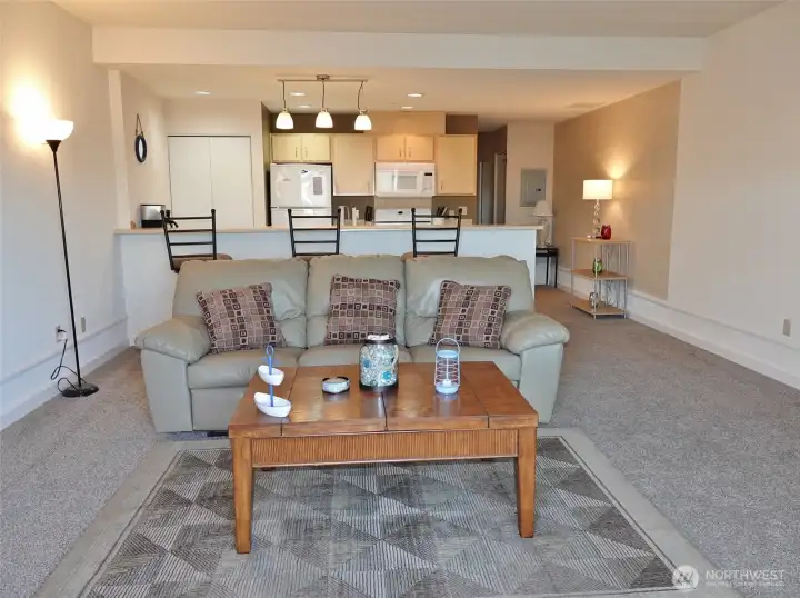 Open Great Room -- Furnished.