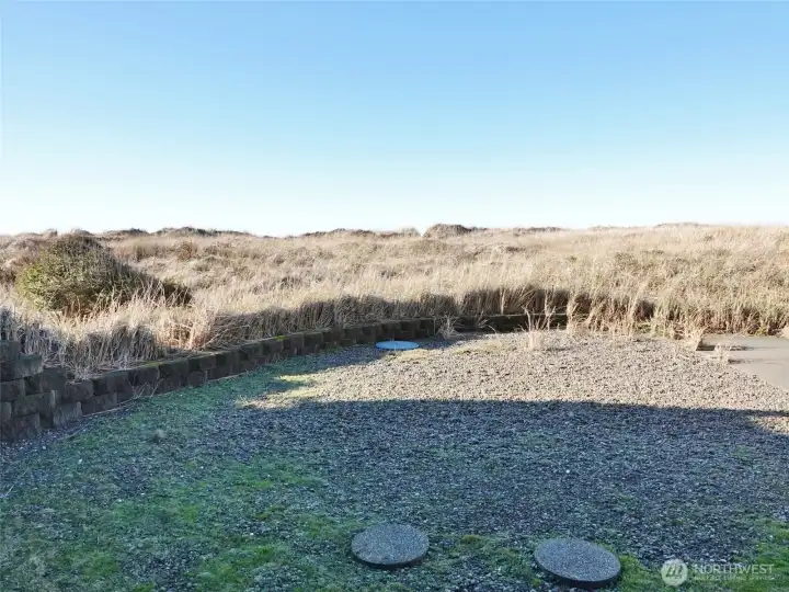 #N11 view from the Patio -- views of the backyard and the Dunes Area.