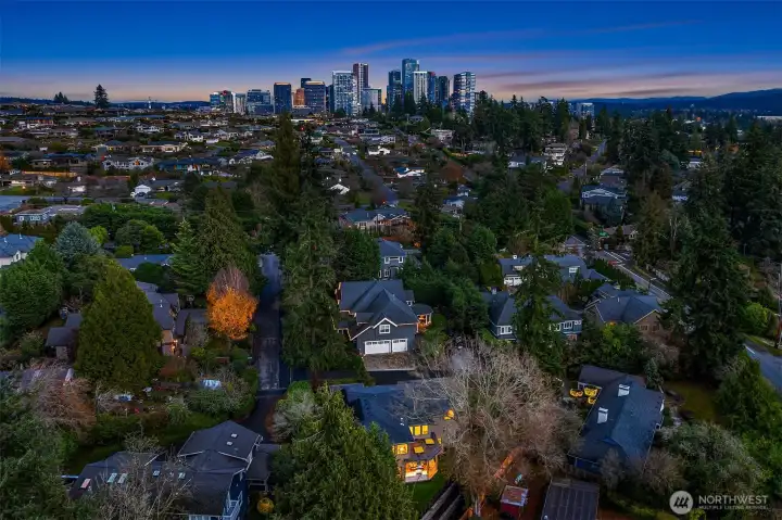 Close proximity to downtown Bellevue